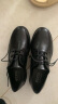 爱步（ECCO）皮鞋女 单鞋时尚通勤软底深口豆豆鞋 都市阿姆222033 黑色36 晒单实拍图