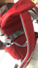 爱迪生发明家初中生书包大容量多隔层背包男女生高中学生双肩包 k075-15 红色 实拍图
