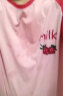 裴珂黛克（pinkdackeb）睡裙女春秋棉质睡衣可外穿学生长袖宽松过膝韩版大码草莓可爱 红色 均码(90-135斤) 晒单实拍图