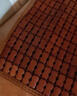 西漢家纺 夏季沙发垫麻将垫竹凉席坐垫通用凉垫凉席沙发垫套装飘窗凉垫 碳化咖【粗牛筋+双鱼线+硅胶颗粒防滑底】 45*135(汽车后排) 实拍图