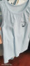 浪莎（LangSha）儿童背心男童夏季薄款棉质背心宝宝T恤内衣打底衫2件装 白+蓝120 晒单实拍图