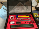 工程制图绘图工具套装大学生机械制图专业注册建筑师考试土木工图绘图仪cad工程图学绘图工具包画图尺全套 绘图工具18件套装 实拍图