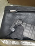 牛船长皮具牛船长男士真皮手拿包柔软牛皮手包手抓包拉链大容量商务夹包钱包 手拿包446黑色小号 实拍图