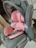 Heekin德国 脉动-皇室 儿童安全座椅汽车用0-12岁婴儿宝宝坐躺360度旋转 脉动-皇室粉(舒适推荐+脚踏板) 实拍图