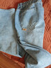 浪莎高腰牛仔裤女宽松女装春季阔腿显瘦遮肉萝卜哈伦老爹裤 实拍图