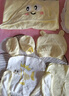 班杰威尔（BANJVALL）婴儿衣服春夏季新生儿衣服纯棉刚出生宝宝衣服满月送礼礼盒套装 保暖小锦鲤黄色 66cm (4-8个月)百天礼 实拍图