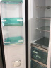 卡萨帝（Casarte）原石系列 645升双开门对开门细胞级养鲜家用冰箱变频一级能效超大容量暮云黑BCD-645WVPAU1 实拍图
