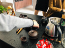 祥业紫砂懒人自动功夫茶具整套装家用西施壶泡茶盖碗茶杯办公室会客 紫砂天道酬勤双主人杯17件礼盒装 实拍图