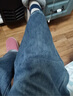 真维斯（Jeanswest）复古蓝阔腿牛仔裤女春夏新款高腰垂感直筒宽松小个子拖地裤子女 复古蓝长裤 M 实拍图