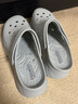 斯凯奇（Skechers）洞洞鞋女士夏季凉拖鞋泡泡鞋透气厚底增高外穿沙滩鞋踩屎感 实拍图