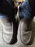 康奈男士皮鞋日常百搭舒适套脚懒人乐福鞋商务休闲鞋牛皮轻质咖色43 实拍图