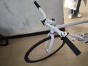 云宵死飞自行车实心胎成人初中学生青少年公路单车赛车代步24男士 白黑色26寸30刀 实拍图