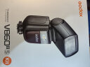 神牛（Godox） 闪光灯v860三代相机引闪器高速同步补光灯外拍灯反相机热靴灯 V860III标配 索尼 实拍图