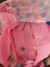 迪士尼儿童雨衣女童雨披带书包位幼儿小学生雨衣 DF19173-Q冰雪粉3XL码 实拍图