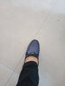 拾聚老北京布鞋男鞋新款男士舒适轻便软底透气休闲鞋一脚蹬套脚帆布鞋 蓝色 43 实拍图