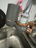 美的（Midea）净水器水龙头过滤器家用自来水滤水器直饮前置过滤器厨房卫生间通用除水垢除余氯双出水可清洗滤芯 一机一芯【可清洗滤芯】 实拍图