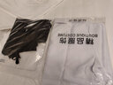 唐号（tanghao）白色长袖衬衫男学院风宽松dk领带衬衣潮流韩版班服毕业衣服衬衫男 白色衬衫+领带+黑色西裤 M 实拍图