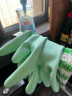 妙洁 清洁洗衣洗碗家务做饭橡胶手套 防水防滑皮厨房 小号（灵巧型） 实拍图