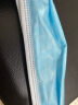 振德（ZHENDE）一次性医用外科口罩 非灭菌非独立浅蓝10只/包 浅蓝 防沙尘暴防飞沫防花粉（二类医疗器械） 实拍图