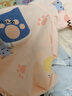 噜噜牛儿童睡衣女童纯棉春秋长袖女孩中大童小孩子家居服套装 12205-粉色 110 (8码 建议身高105-115) 实拍图