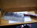 楚家刀 钨钢菜刀手工锻打厨师专业用切片切肉刀玄铁家用户撒厨房超快锋 家用轻薄型（夹钢） 实拍图