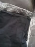 泽荃（zequan）新款阔腿裤男士多口袋工装裤秋冬大码直筒休闲裤男装户外宽松长裤 B2228黑色 3XL 【适合体重180-200斤】 实拍图