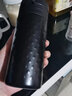 Bluego 保温杯女士高颜值316不锈钢商务简约便携吸管式水杯孕妇老人成人少女学生儿童宝宝随行杯 绅士黑直饮盖-360ml 实拍图