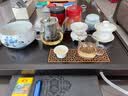 金镶玉茶盘茶托盘茶台茶海实木黑檀茶盘壶承盘排水托盘 招财纳福茶盘 实拍图