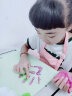 弥鹿（MiDeer）手指画颜料可水洗儿童幼儿涂鸦宝宝水彩绘画工具画画防水防脏画衣 手指画6色（大支装60ml） 晒单实拍图
