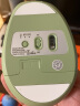 B.O.W航世 MD190L 人体工程学鼠标 立式垂直鼠标 可充电无线蓝牙双模鼠标 立式大小手男女通用 抹茶绿 实拍图