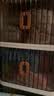 也雅（Yeya）免安装收纳柜 可折叠零食收纳箱儿童衣柜宝宝玩具储物柜子床头柜 【50面宽/240L容量】欧灰透-4层 实拍图