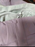 西域骆驼（VANCAMEL）三合一防风冲锋衣款男女夹克加厚保暖可拆卸登山服滑雪服运动外套 KY09S木槿紫/暖白-女 L 实拍图