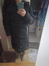 KELME卡尔美棉服棉大衣运动棉衣冬季加长加厚保暖足球体育生训练棉袄 【黑白】长款过膝 2XL 实拍图