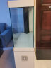汉霸 超白玻璃鱼缸水族箱客厅家用超大型生态底滤智能懒人 金鱼缸 白木纹 靠墙100cm长x40cm宽x82cm缸/71cm 实拍图