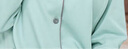 诺宜（NuoYI）月子装月子服哺乳衣纯棉孕产妇家居服睡衣J382401绿色L 实拍图