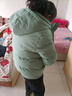 JEEP SPIRIT 羽绒棉服女短款2024新款棉衣显瘦秋冬外套大码保暖韩版小棉袄女 绿色 L （建议体重95-105斤） 实拍图