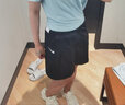 耐克（NIKE）女运动短裤 夏季 梭织 户外工装 宽松耐磨 DM6248-010 黑 S 实拍图