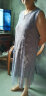 诺婔2022新款中年妈妈装夏季洋气连衣裙40岁60中老年女夏装高贵两件套短袖裙子阔太太婆婆妇女套装 灰色6178 XL   建议90-115斤 晒单实拍图