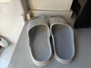 安尚芬凉拖鞋女士夏季新款室内外穿舒适轻盈情侣浴室防滑洗澡凉鞋男款 灰色 42-43 适合41-42 实拍图