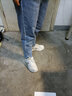 NEW BALANCE 官方夏季男鞋女鞋408系列复古时尚透气百搭网面透气休闲鞋老爹鞋 米色 ML408D 40 (脚长25cm) 实拍图