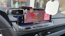 松占本田11代思域雅阁CRV皓影型格XRV缤智专用汽车载屏幕导航手机支架 尊享电动夹紧F款支架银色-可横屏 2023-2025款十一代雅阁/英诗派-12.3寸屏 实拍图