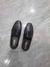 金利来（Goldlion）男鞋一脚蹬豆豆鞋舒适乐福鞋商务休闲皮鞋57101035001A-黑色-43码 实拍图