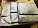 名桥（MINGQIAO）精品银色保温袋蛋糕保温包保鲜包冷冻食品冷藏包可定做 银色拉链款10寸  3个起发 实拍图
