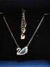 施华洛世奇（SWAROVSKI）Swan优雅天鹅项链女吊坠轻奢小众送女友生日礼物女 125周年蓝色5533397 实拍图