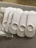 骁芬 5双装袜子男士短袜黑春夏季薄款纯色棉吸汗船袜低帮透气隐形潮夏天 5双白色 隐形棉袜【硅胶防拖跟】男女同款 实拍图
