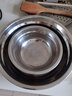 龙之帆加厚304不锈钢汤盆不锈钢菜盆饭盆面盆碗多用盆不锈钢小汤碗 304汤碗28cm 实拍图