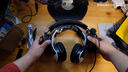 美商海盗船 (USCORSAIR) VOID ELITE RGB 有线/无线耳机 头戴式游戏耳机 天行者 ELITE 无线 黑色 实拍图