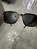 雷朋（RayBan）太阳镜大框眼镜修饰户外墨镜0RB4392D 601/80黑色镜框蓝色镜片 尺寸66 实拍图