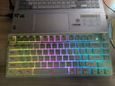 前行者V75无线键盘鼠标套装蓝牙双模机械手感75键小型便携静音男女生办公高颜值键鼠耳机三件套电脑平板 麦芽绿-键盘RGB【无线2.4G/蓝牙5.0双模】 实拍图