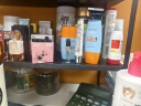 蔓斯菲尔电竞风桌面置物架桌上书架电脑桌收纳储物架宿舍分层架简易小书柜 三层 芝麻黑+黑架50*20 铁艺框架 实拍图